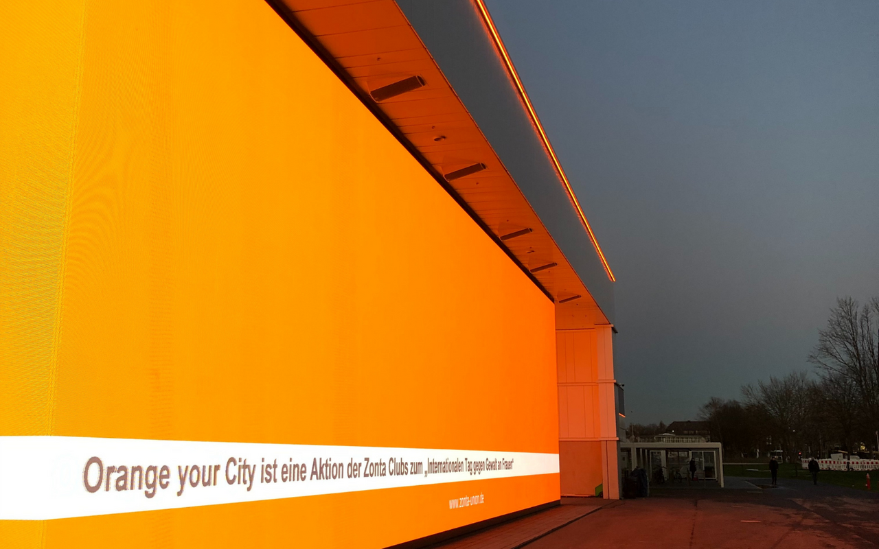 „Orange your City“: Wilo setzt ein sichtbares Zeichen gegen Gewalt