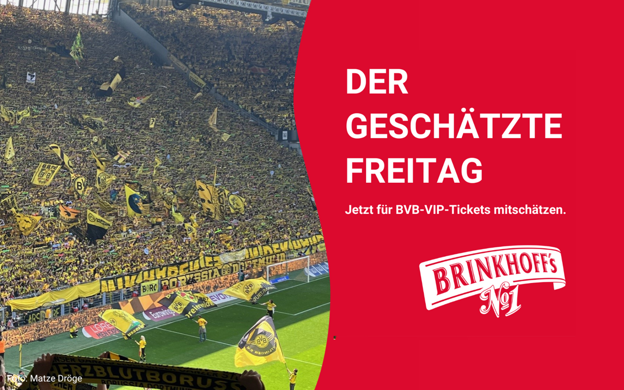 Geschätzter Freitag Westfalenstadion Südtribüne