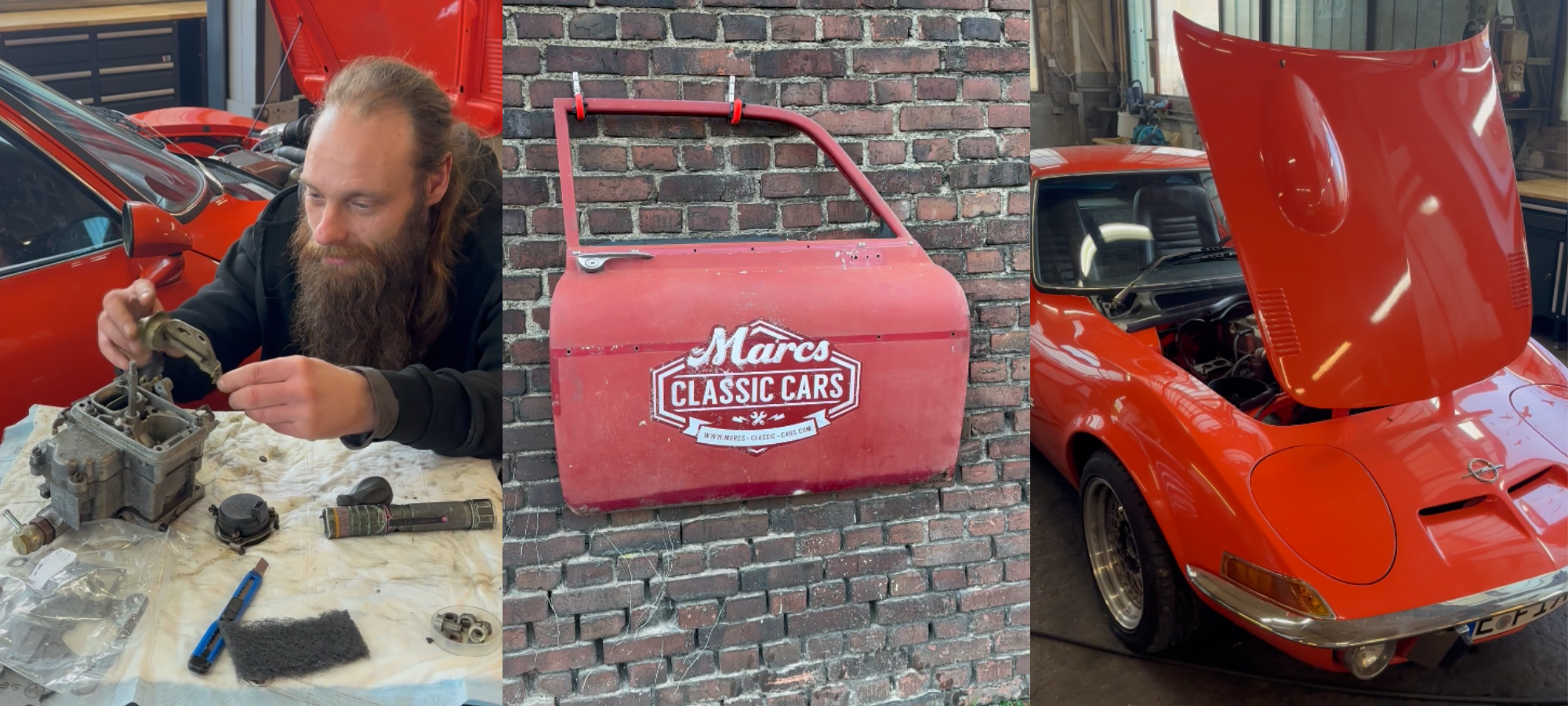 Marcs Classic Cars repariert Oldtimer.