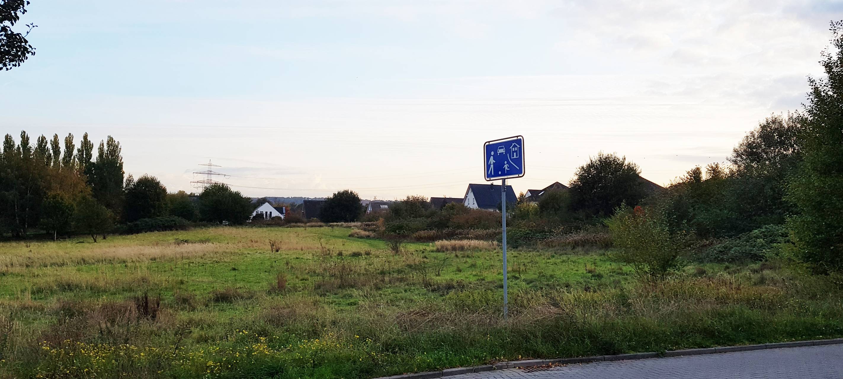 Die Wiese der ehemaligen Zeche Kaiser Wilhelm soll bebaut werden.