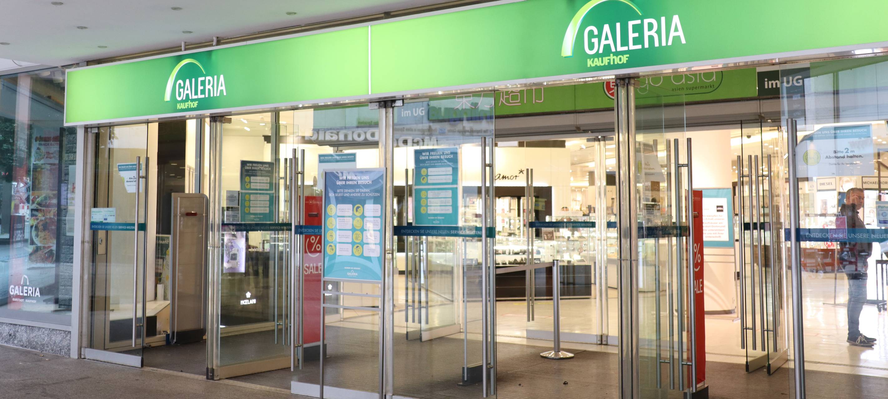 Galeria Kaufhof in Dortmund.