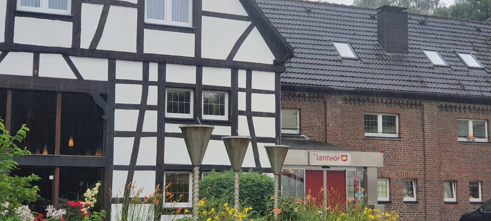 Hotel "Der Lennhof" in Dortmund.