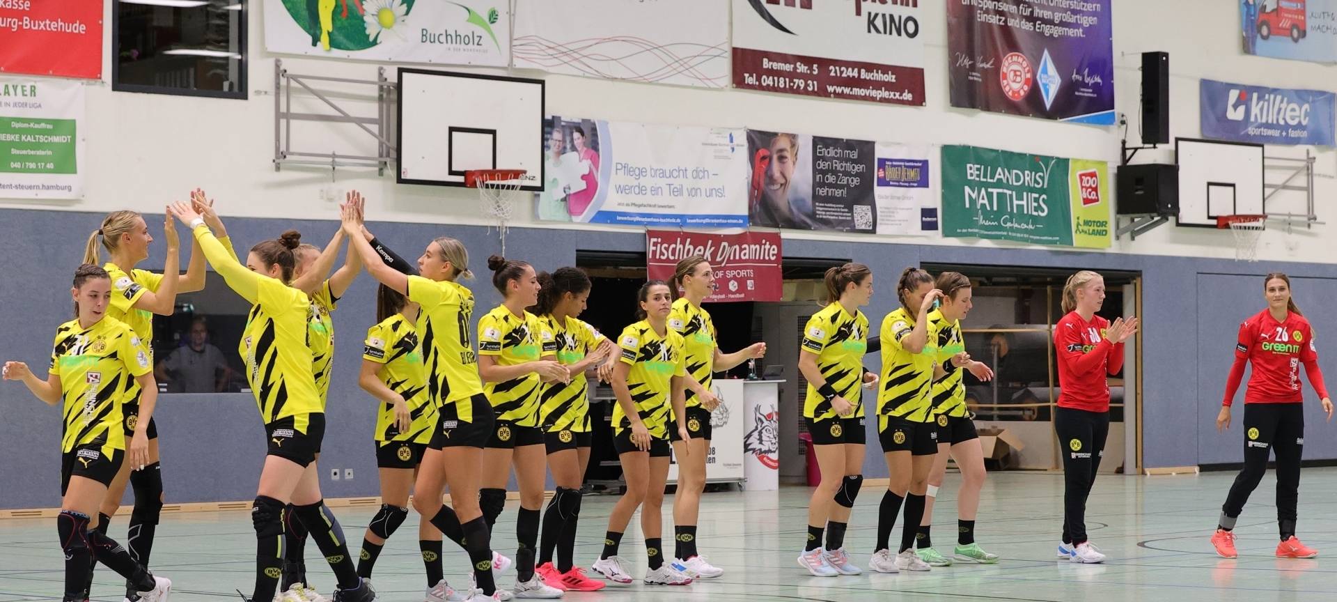 Saisonauftakt: BVB-Handball-Damen gewinnen erstes Bundesligaspiel.