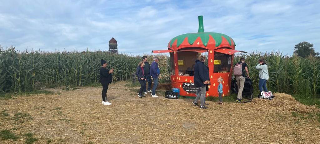 Ausflug ins Maislabyrinth auf Hof Mertin