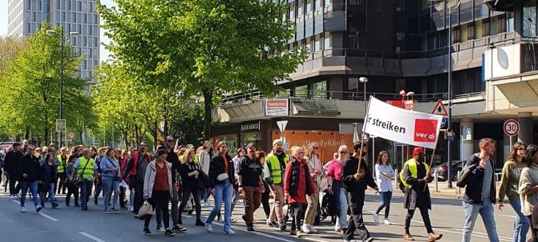 Nächster ver.di-Streik legt AWO Dortmund lahm