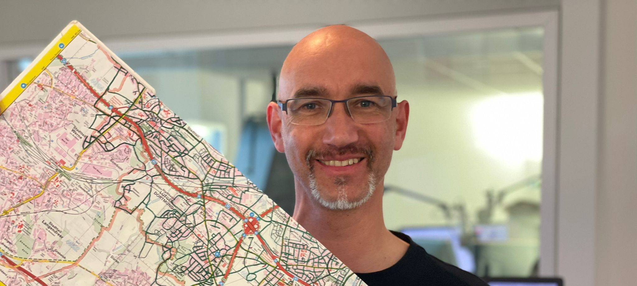 Dortmunder läuft alle Straßen und Wege in Dortmund ab