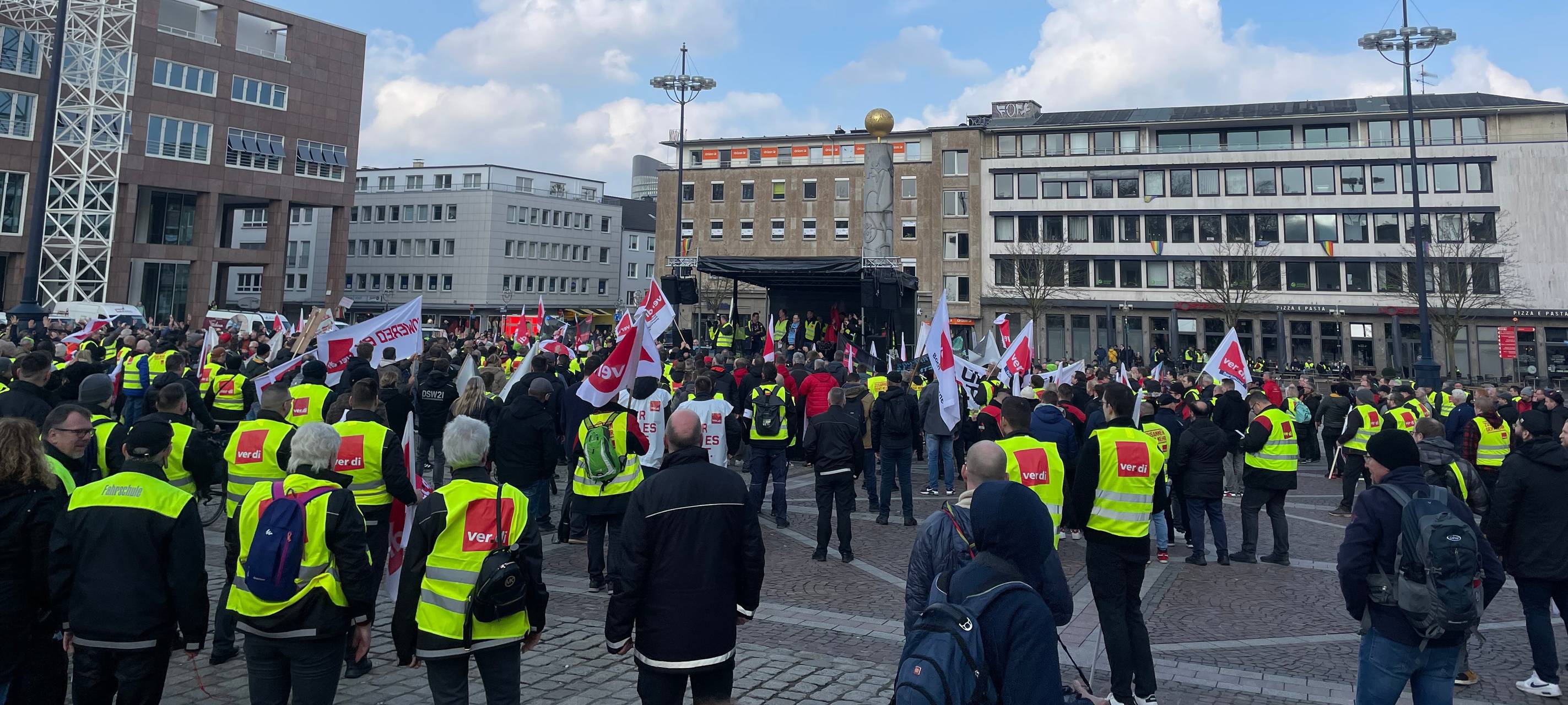 Verdi Streik Bahn Dortmund
