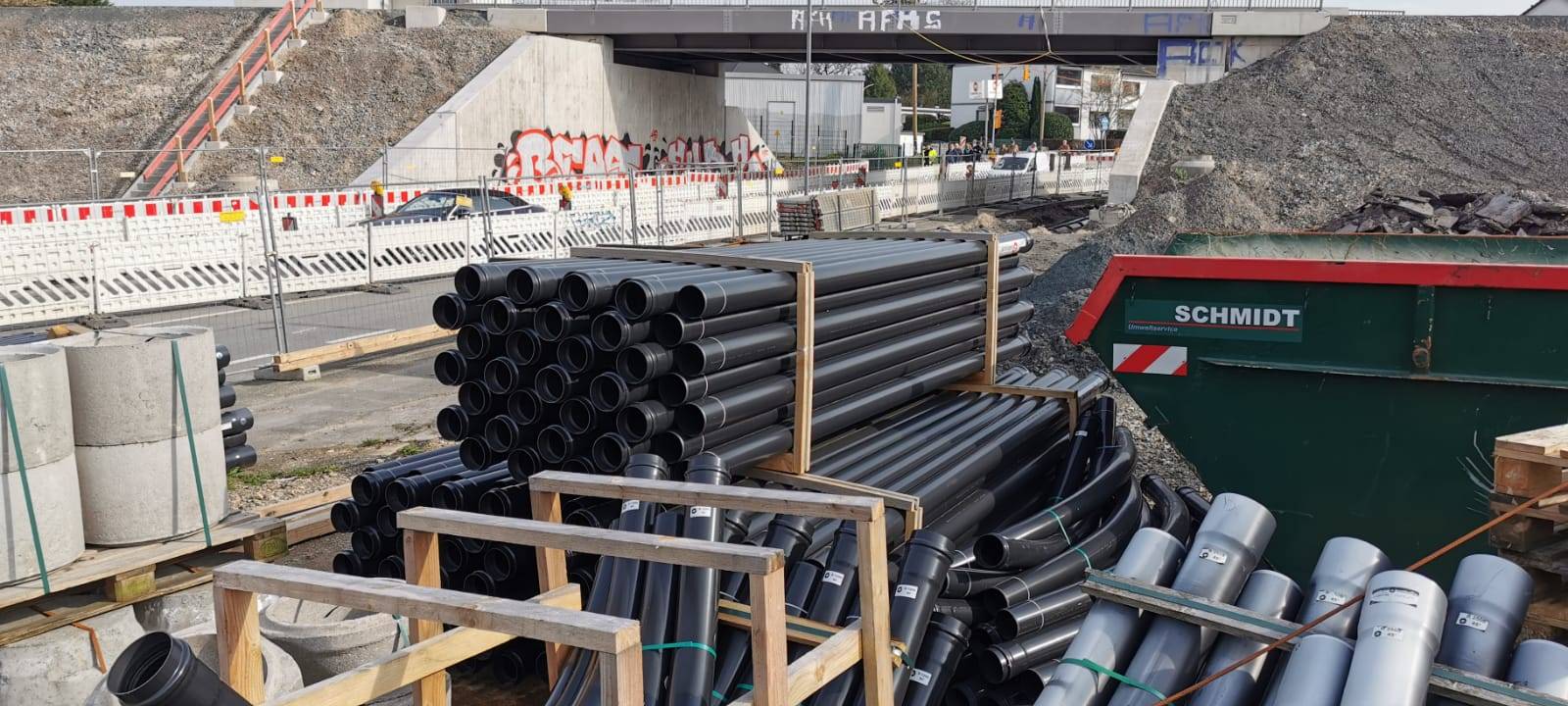 Hagener Straße wieder frei - immer noch Chaos