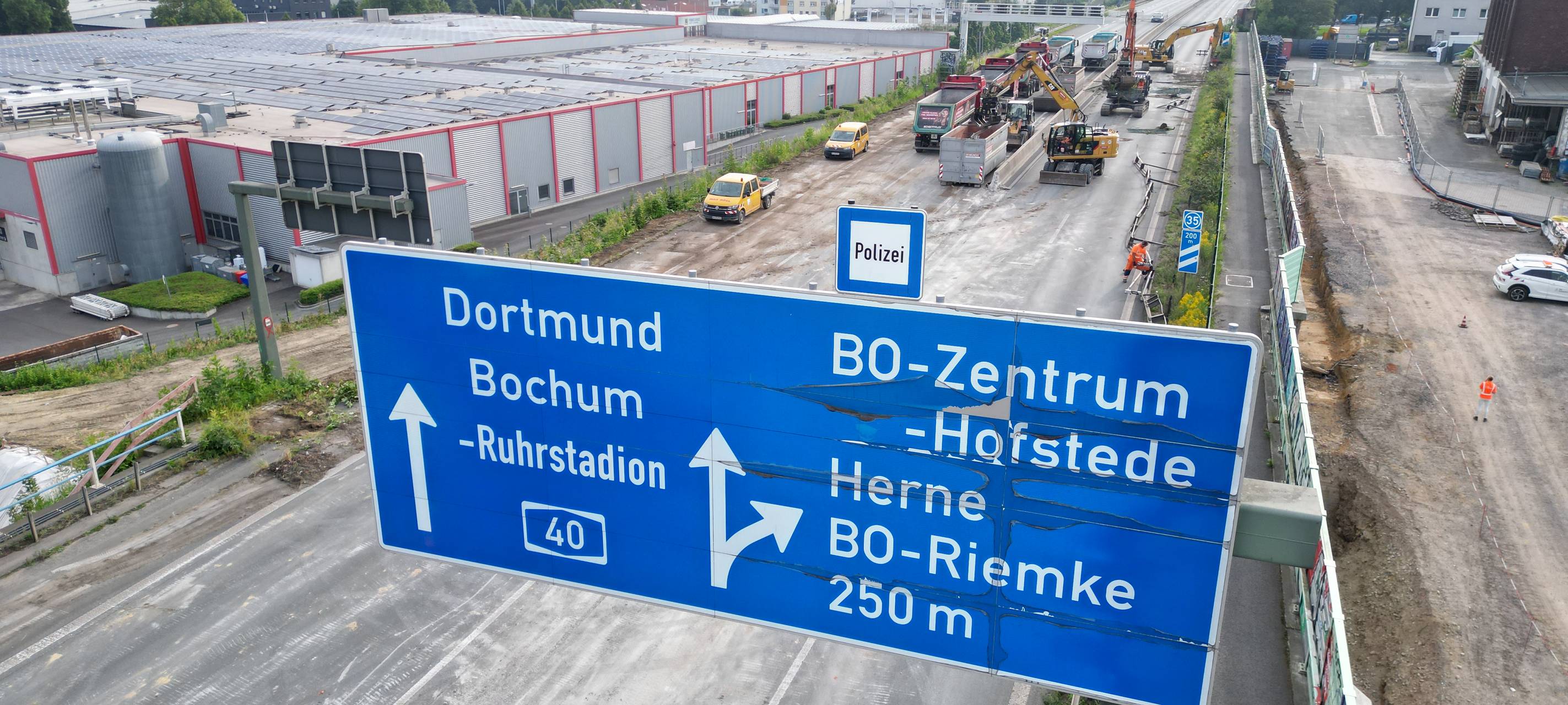 Mehrere Straßensperrungen am Wochenende in Dortmund