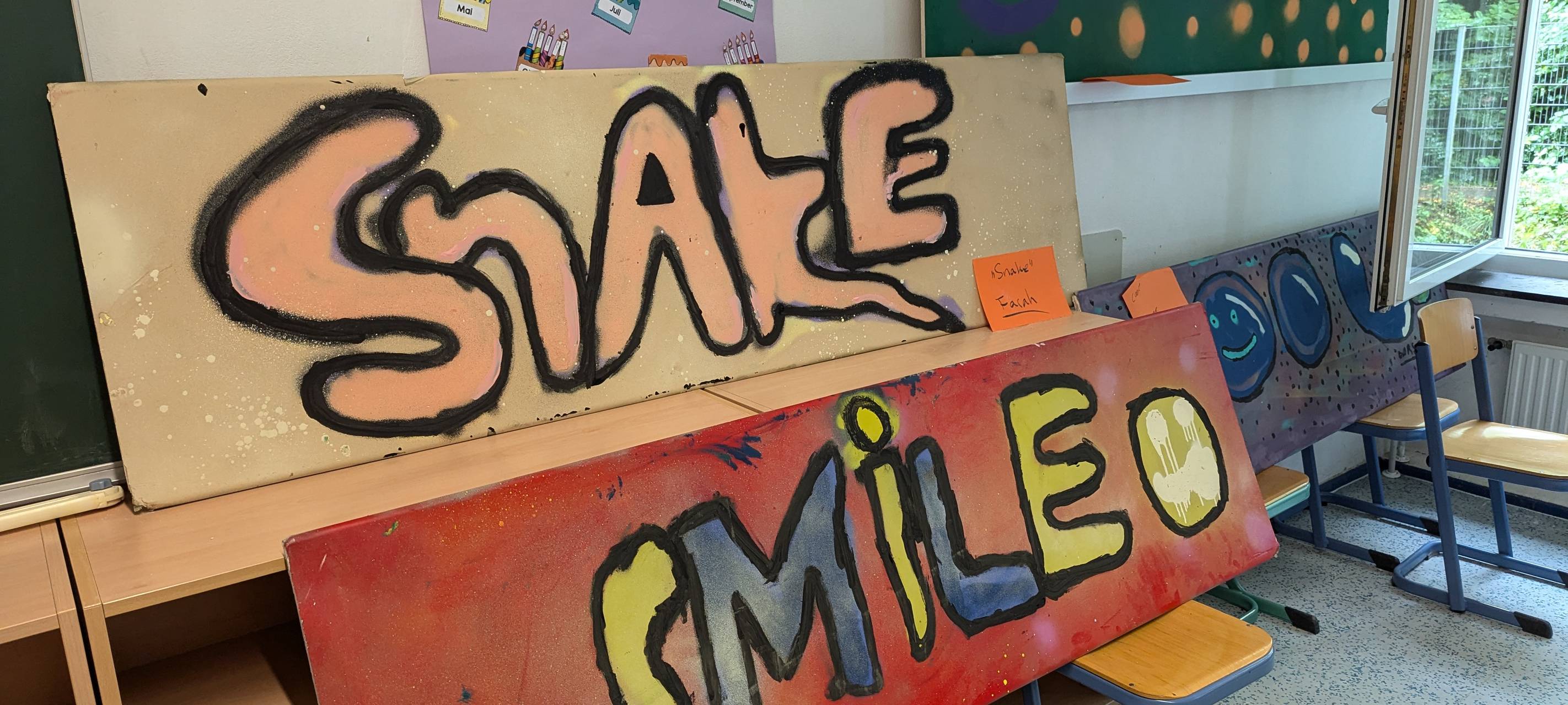 Graffiti Albert Einstein-Realschule