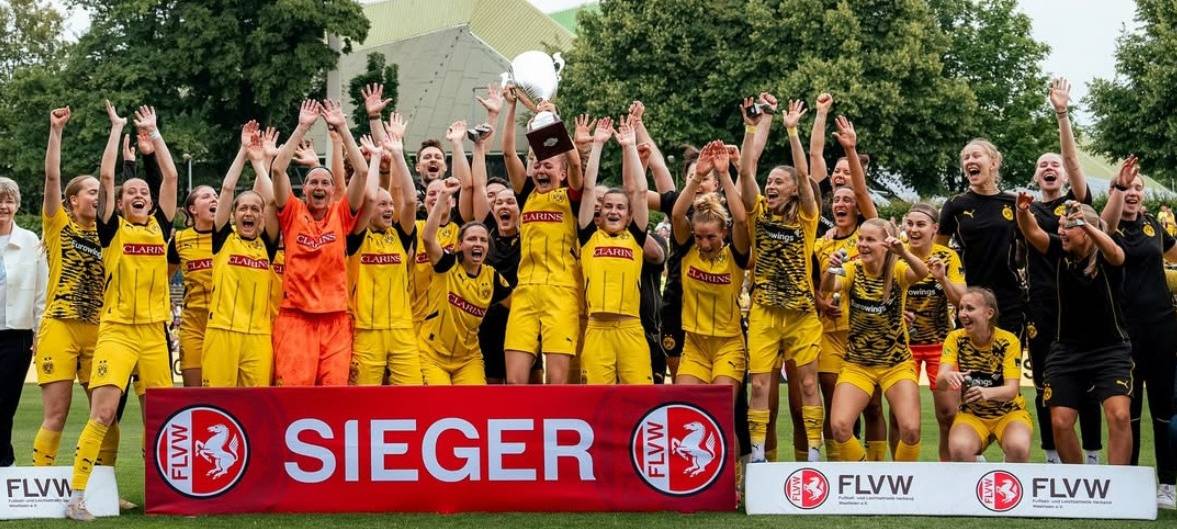 BVB-Frauen feiern Double-Sieg
