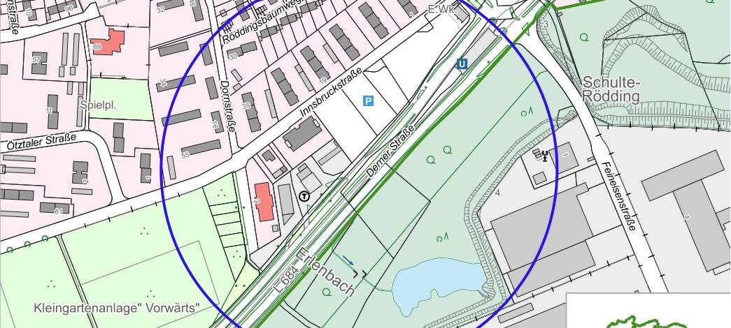 Blindgänger in Dortmund