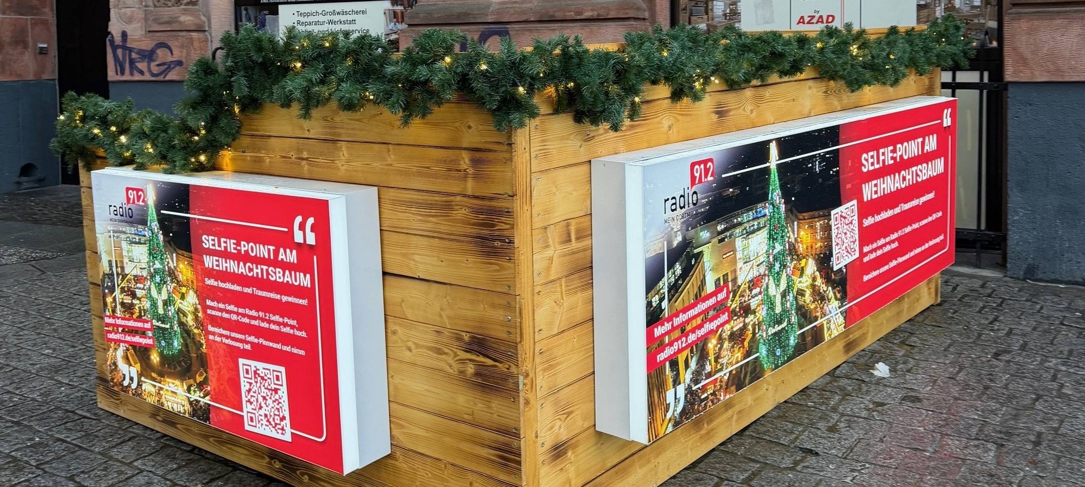 Radio 91.2 Selfie-Aktion: Euer Foto mit dem größten Weihnachtsbaum der Welt
