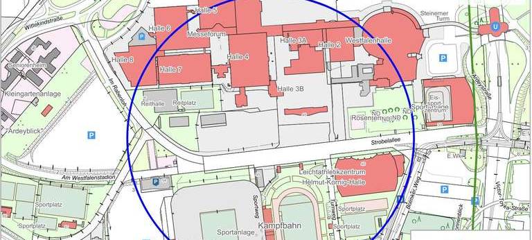 Bombenentschärfung am Dortmunder Stadion