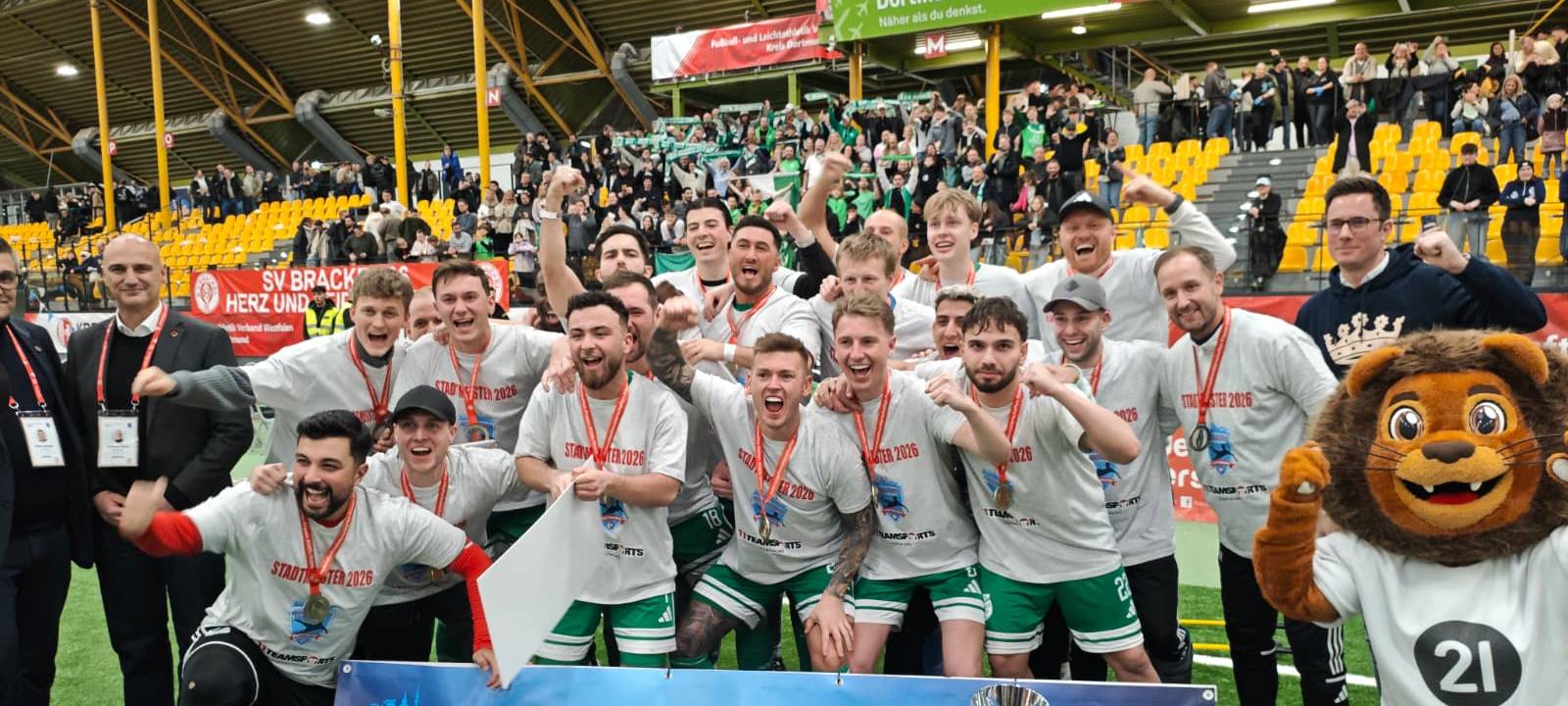 BSV Schüren ist Dortmunds Hallenfußball-Stadtmeister 2026