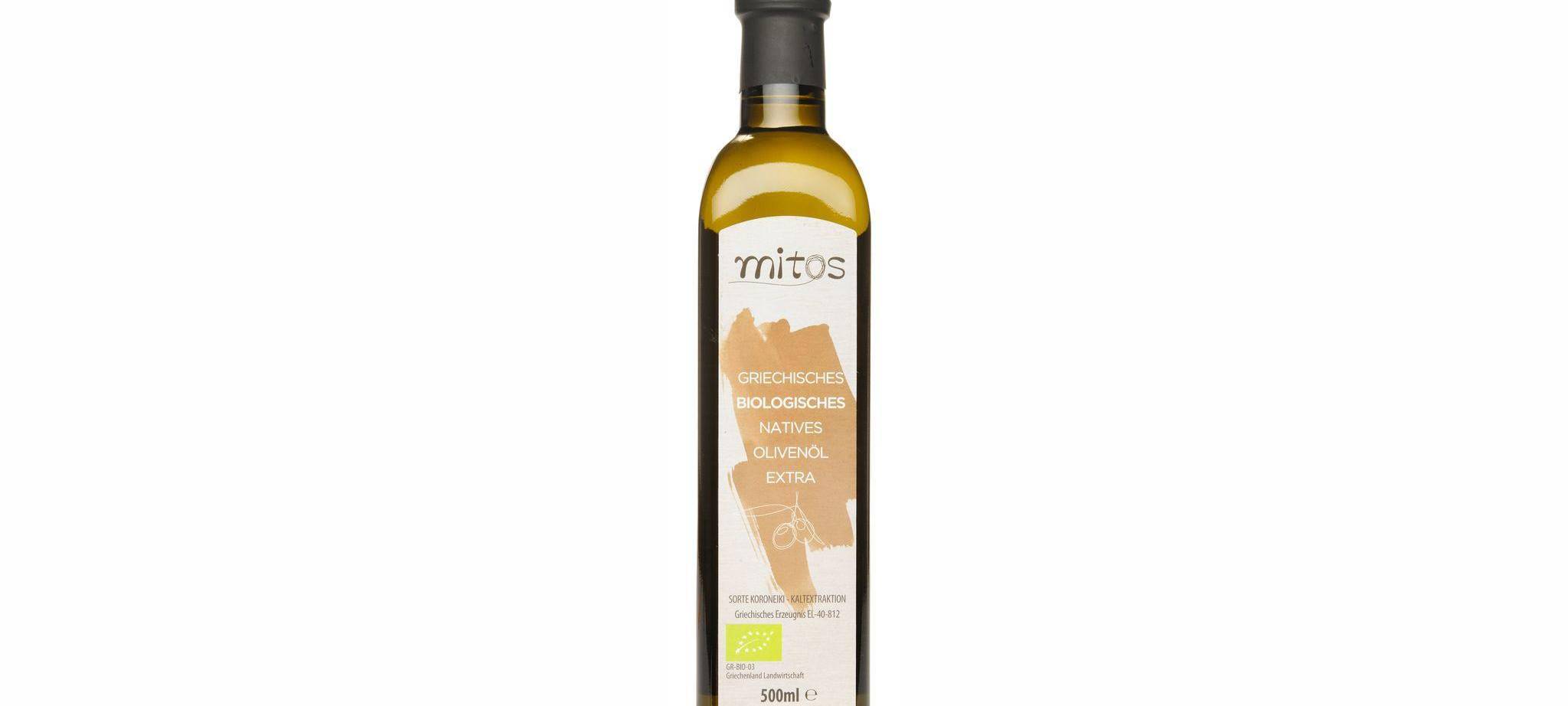 Olivenöl «Mitos Griechisches biologisches natives Olivenöl extra»