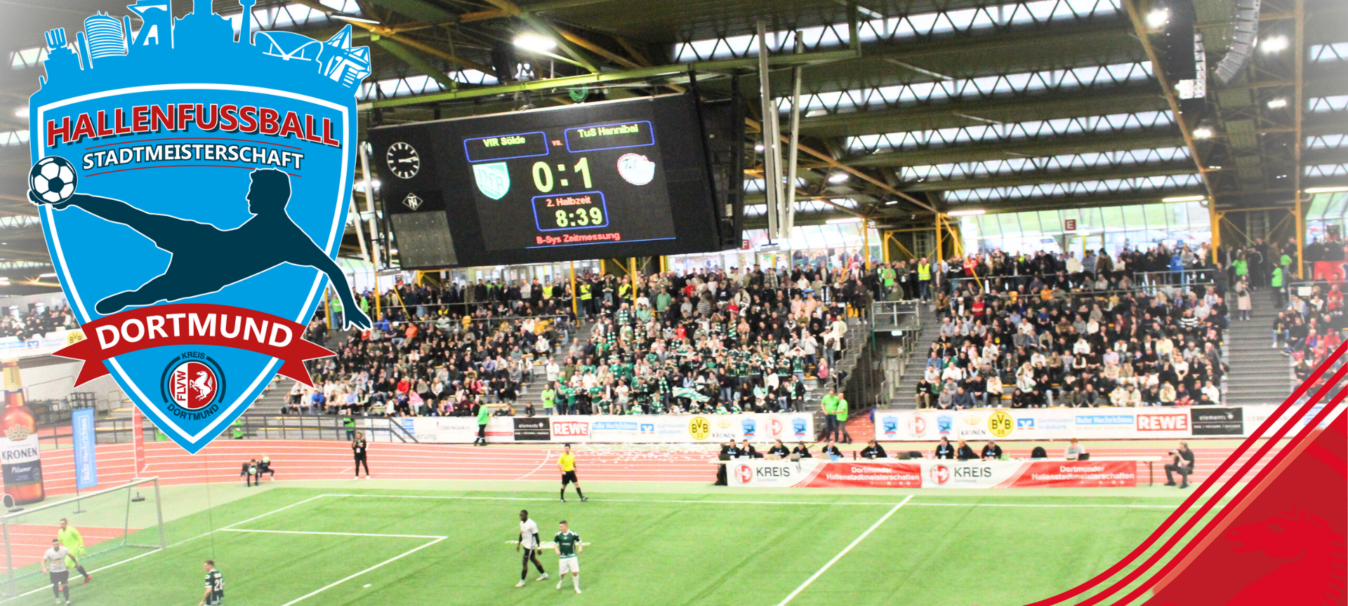 Endrunde der Hallenfußballstadtmeisterschaft in Dortmund ausgelost