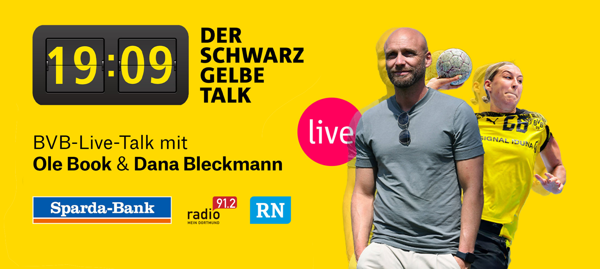 Der 19:09-Talk mit Ole Book und Dana Bleckmann