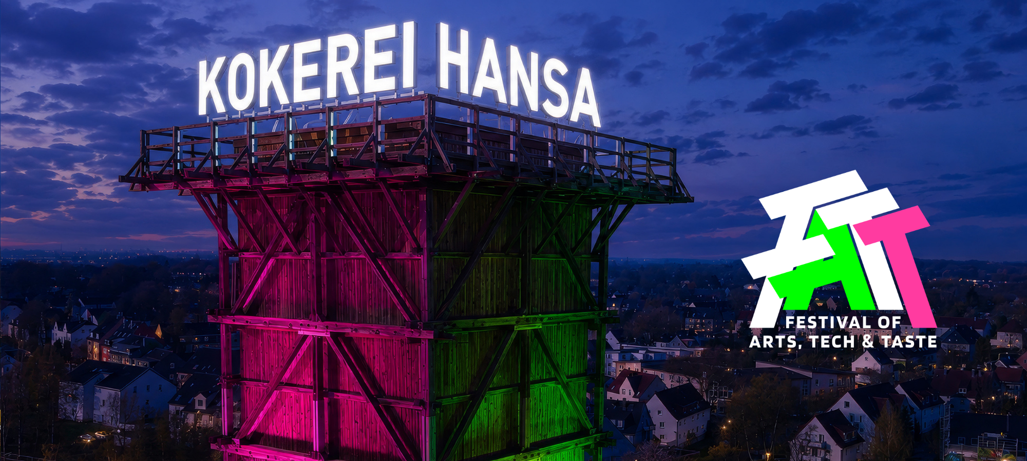 Radio 91.2 präsentiert: Festival of Arts, Tech & Taste in Dortmund.